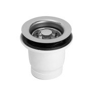 Злив для кухонної мийки McAlpine 70 мм х 1½ хром MBS70-CP