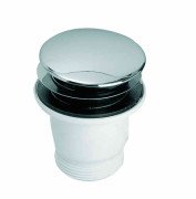 Слив для кухонной мойки McAlpine 70 мм х 1½ клик-клак хром CWS70-CB