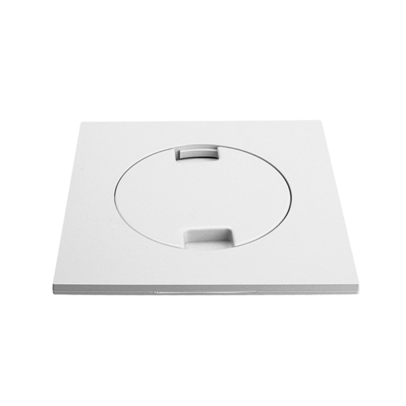 Решетка для душевого трапа McAlpine 150х150 мм пластик белый HC29L