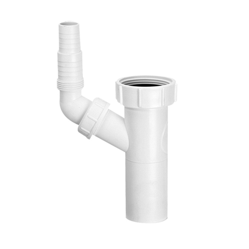 Подключение к стиральной или посудомоечной машине McAlpine 1½ х 40 мм полипропилен белый 5505