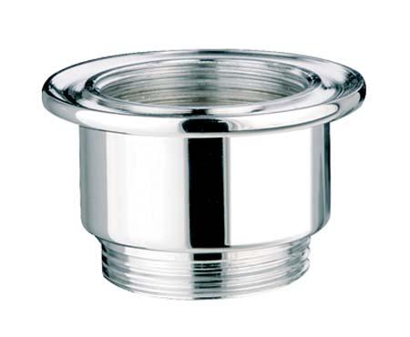 Перехідник для донного клапана McAlpine латунь хром GWAS-CB