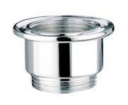 Перехідник для донного клапана McAlpine латунь хром GWAS-CB