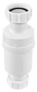 Сифон McAlpine с обратным клапаном 32х40 мм полипропилен белый MACVALVE-12