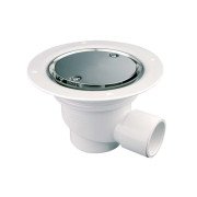 Зливний трап для душу McAlpine 50 мм із решіткою Ø120 мм нержавіюча сталь TSG1SS-50P