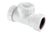 Подовжувач McAlpine із зворотним клапаном 32 мм поліпропілен білий S28NRV-32