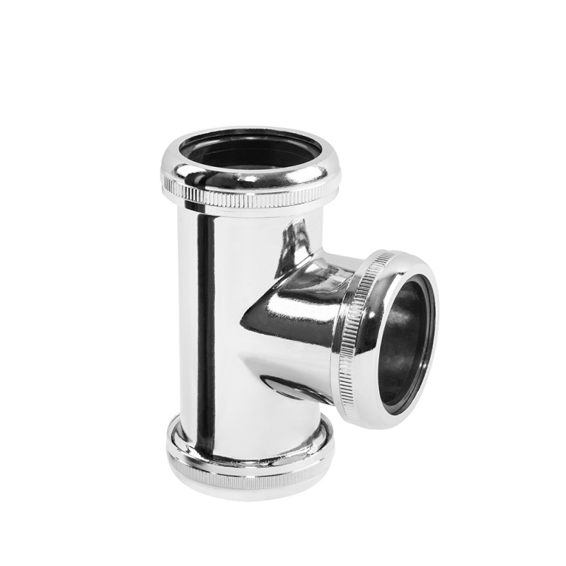 Тройник McAlpine 32х32х32 мм латунь хром RS15