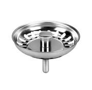 Решітка для сифона для кухонної мийки McAlpine Ø80 мм нержавіюча сталь хром BWSTSS-TOP