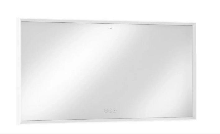 Дзеркало Hansgrohe Xarita E 120,6х70,6 см з LED-підсвічуванням та датчиком дотику білий матовий 54985700