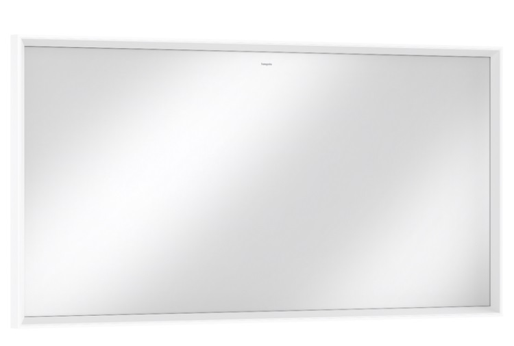 Зеркало Hansgrohe Xarita E 140,6х70,6 см с LED-подсветкой и ИК-датчиком белый матовый 54993700