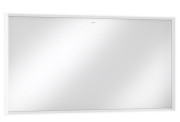 Зеркало Hansgrohe Xarita E 140,6х70,6 см с LED-подсветкой и ИК-датчиком белый матовый 54993700