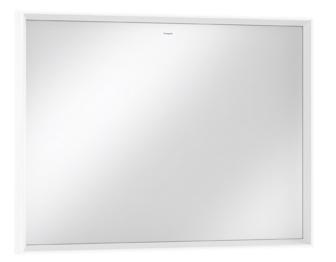 Зеркало Hansgrohe Xarita E 100,6х70,6 см с LED-подсветкой и ИК-датчиком белый матовый 54995700