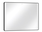 Зеркало Hansgrohe Xarita Lite Q 100х70 см с боковой LED-подсветкой и ИК-датчиком черный матовый 54977670