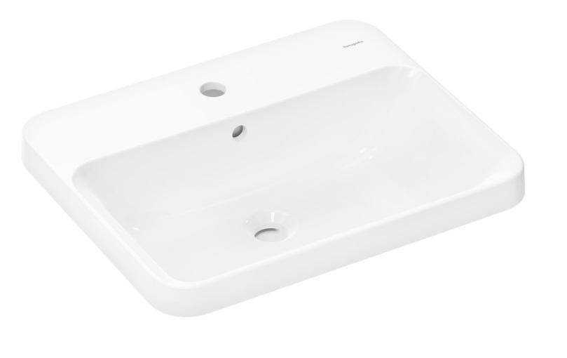 Раковина для ванної Hansgrohe Xuniva Q 55х45 см кераміка білий 60162450