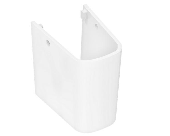 Полупьедестал для раковины Hansgrohe Xanuia Q керамика белый 60175450