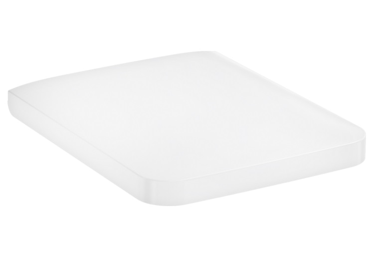 Сиденье с крышкой для унитаза Hansgrohe EluPura Q дюропласт белый 60198450