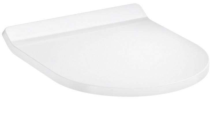 Сиденье с крышкой для унитаза Hansgrohe EluPura S Soft-Close дюропласт белый 60200450