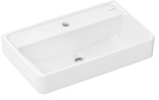 Раковина для ванной Hansgrohe Xanuia Q Compact 60х37 см с отверстием керамика белый 60215450