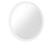 Зеркало Hansgrohe Xarita Lite S ⌀70 см с круговой LED-подсветкой и ИК-датчиком белый матовый 54979700
