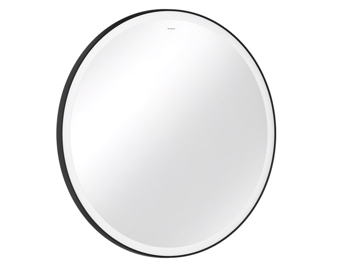 Зеркало Hansgrohe Xarita Lite S ⌀90 см с круговой LED-подсветкой и ИК-датчиком черный матовый 54980670