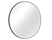 Дзеркало Hansgrohe Xarita Lite S ⌀90 см з круговим LED-підсвічуванням та ІЧ-датчиком чорний матовий 54980670