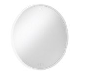 Зеркало Hansgrohe Xarita S ⌀90 см с  LED-подсветкой и датчиком прикосновения белый матовый 54981700