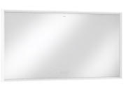 Дзеркало Hansgrohe Xarita E 140,6х70,6 см з LED-підсвічуванням та датчиком дотику білий матовий 54984700