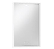 Зеркало Hansgrohe Xarita E 50,6х70,6 см с LED-подсветкой и датчиком прикосновения белый матовый 54989700