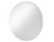 Зеркало Hansgrohe Xarita S ⌀90 см с LED-подсветкой и ИК-датчиком белый матовый 54990700