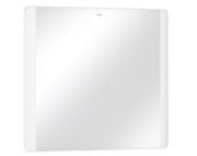 Зеркало Hansgrohe Xarita Lite Q 80х70 см с боковой LED-подсветкой и ИК-датчиком белый матовый 54976700