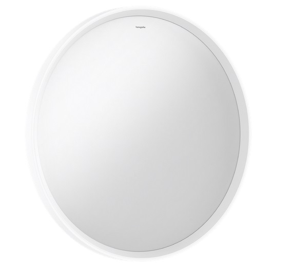 Дзеркало Hansgrohe Xarita S ⌀70 см з LED-підсвічуванням та ІЧ-датчиком білий матовий 54991700