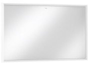 Зеркало Hansgrohe Xarita E 120,6х70,6 см с LED-подсветкой и ИК-датчиком белый матовый 54994700