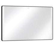 Зеркало Hansgrohe Xarita Lite Q 120х70 см с боковой LED-подсветкой и ИК-датчиком черный матовый 54978670