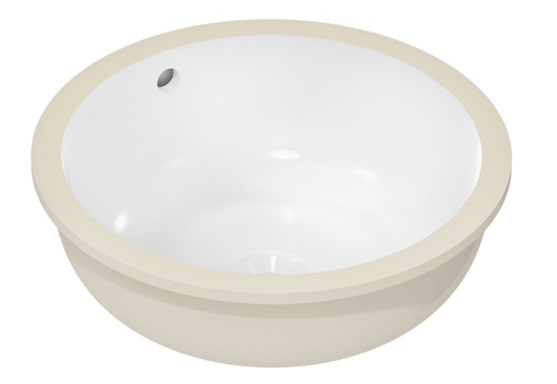 Раковина для ванной Hansgrohe Xuniva S ⌀35 см под столешницу керамика белый 60151450