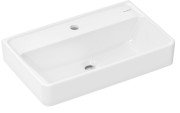 Раковина для ванной Hansgrohe Xanuia Q Compact 60х37 см с отверстием керамика белый 60215450