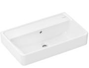 Раковина для ванної Hansgrohe Xanuia Q Compact 60х37 см без отвору з переливом кераміка білий 60214450