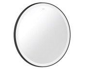 Зеркало Hansgrohe Xarita Lite S ⌀70 см с круговой LED-подсветкой и ИК-датчиком черный матовый 54979670