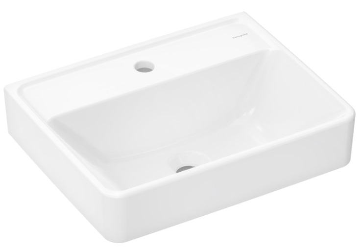 Раковина для ванної Hansgrohe Xanuia Q 50х39 см з отвором без переливу кераміка білий 60233450