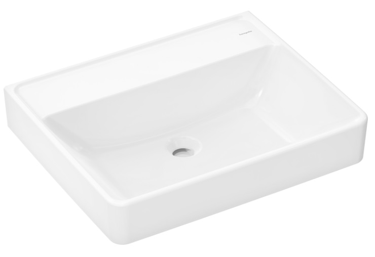 Раковина для ванної Hansgrohe Xanuia Q 60х48 см без отвору без переливу кераміка білий 60242450