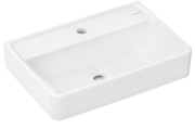 Раковина для ванної Hansgrohe Xanuia Q Compact 55х37 см з отвором без переливу кераміка білий 60211450