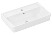 Раковина для ванной Hansgrohe Xanuia Q Compact 65х39 см c отверстием и переливом керамика белый 60617450