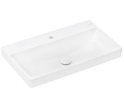 Раковина для ванної Hansgrohe Xelu Q 80х48 см з отвором без переливу кераміка SmartClean білий 61020450