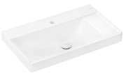 Раковина Hansgrohe Xelu Q 80х48 см полиця праворуч з отвором без переливу кераміка SmartClean білий 61024450