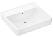 Раковина для ванной Hansgrohe Xanuia Q 55х48 см без отверстия с переливом керамика белый 60239450