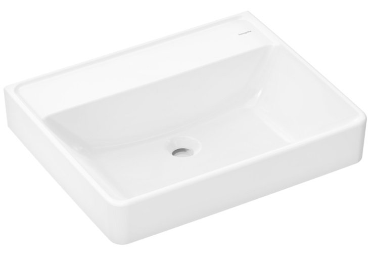 Раковина для ванной Hansgrohe Xanuia Q 60х48 см без отверстия без перелива керамика белый 60242450