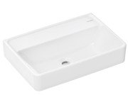 Раковина для ванної Hansgrohe Xanuia Q Compact 55х37 см без отвору без переливу кераміка білий 60212450