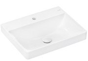 Раковина для ванной Hansgrohe Xelu Q 60х48 см c отверстием без перелива керамика SmartClean белый 61018450