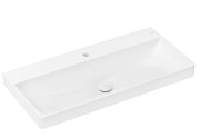Раковина для ванної Hansgrohe Xelu Q 100х48 см з отвором без переливу кераміка SmartClean білий 61039450