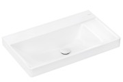Раковина Hansgrohe Xelu Q 80х48 см полиця праворуч без отворів без переливу кераміка SmartClean білий 61026450