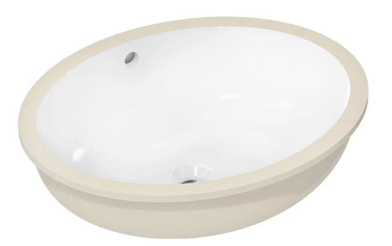 Раковина для ванної Hansgrohe Xuniva D 45х35 см під стільницю кераміка SmartClean білий 61048450