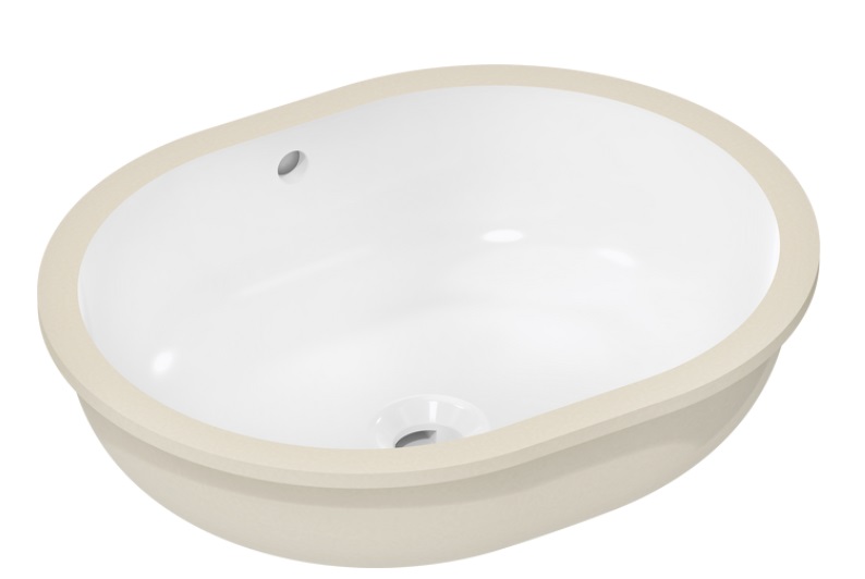 Раковина для ванної Hansgrohe Xuniva U 45х35 см під стільницю кераміка SmartClean білий 61050450